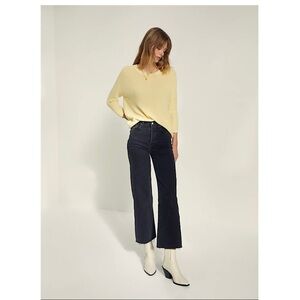 Aritzia-Wilfred Balzac Sweater In Butter Yellow (Size:Small)